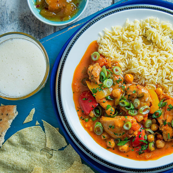 CHICKEN CURRY WITH BASMATI RICE - Devon Farm Kitchen