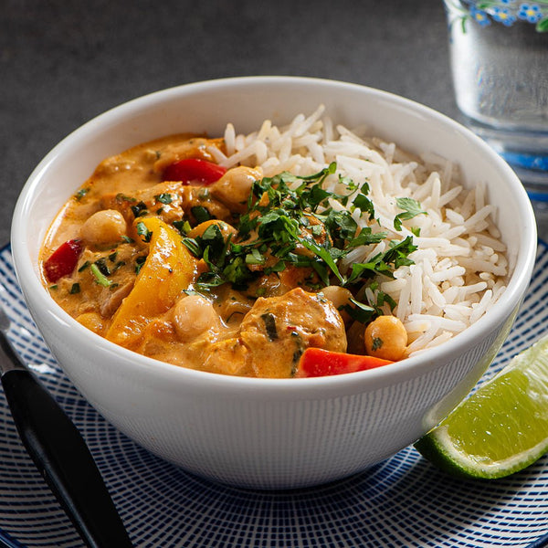 MINI CHICKEN CURRY & BASMATI RICE - Devon Farm Kitchen