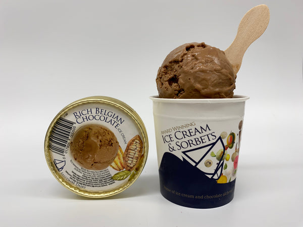 Rich Belgian Chocolate Salcombe Dairy Ice Cream - Devon Farm Kitchen