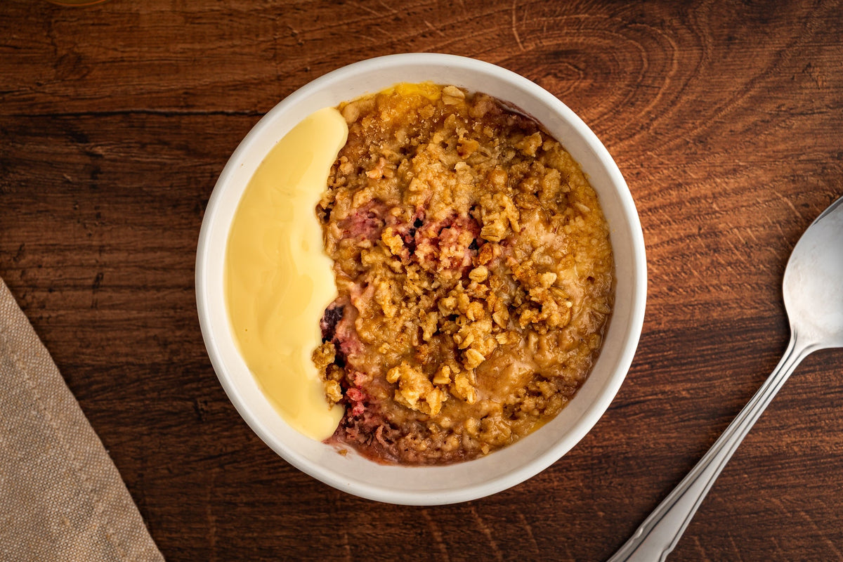Orchard Apple & Blackberry Crumble