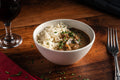 Our Beef Stroganoff features tender braising steak and mushrooms in a rich, creamy soured cream sauce, delicately seasoned with garlic, mustard and black pepper. Served with fluffy basmati rice, it's a comforting classic that's freshly prepared and cooked here in Torquay.