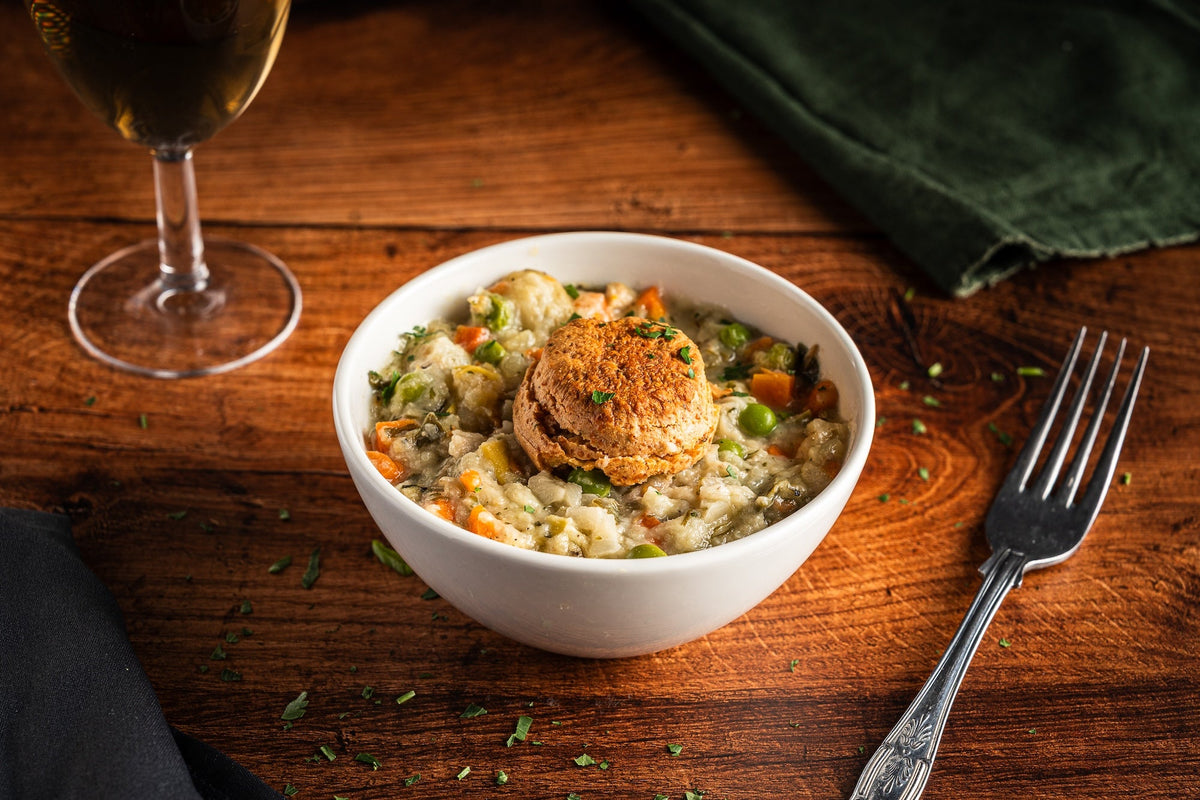 Creamy Chicken Cobbler