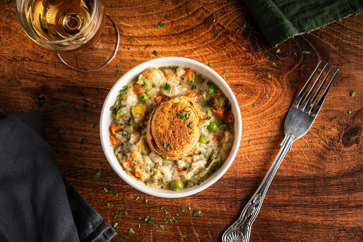 Creamy Chicken Cobbler