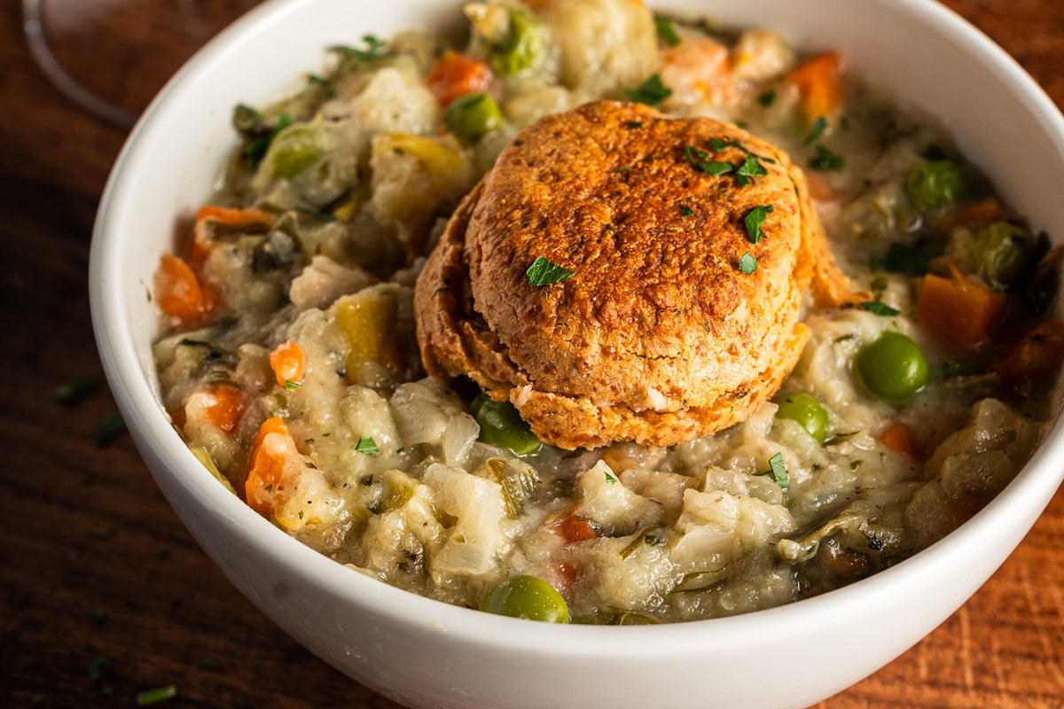 Creamy Chicken Cobbler