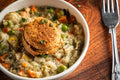Creamy Chicken Cobbler