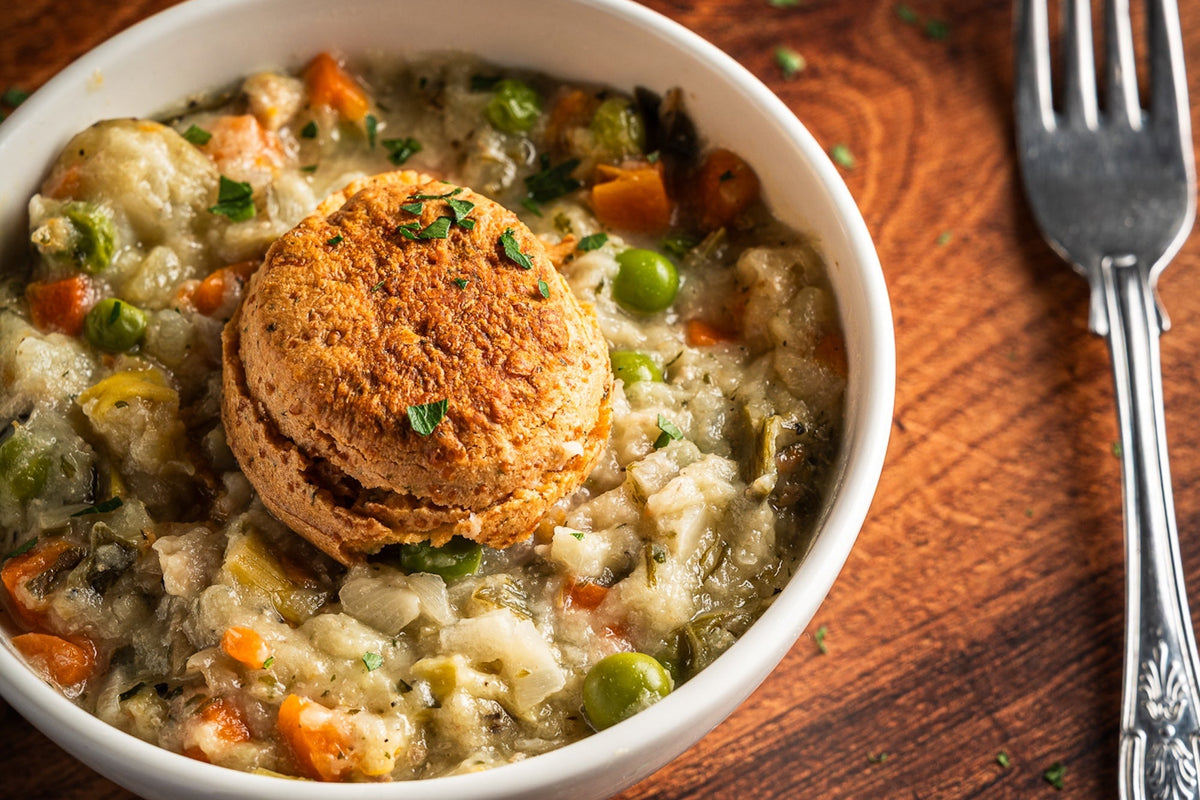Creamy Chicken Cobbler