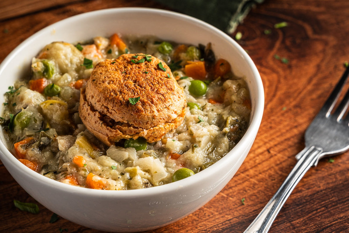 Creamy Chicken Cobbler