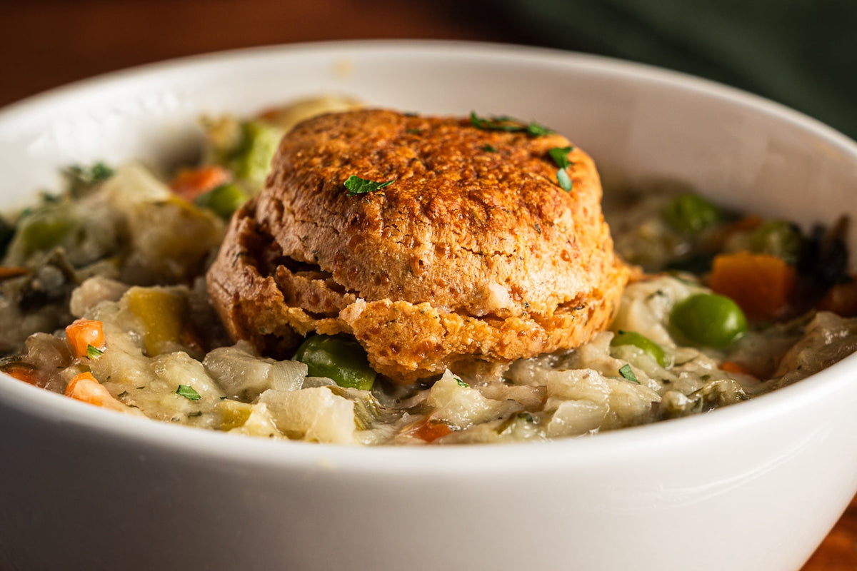 Creamy Chicken Cobbler