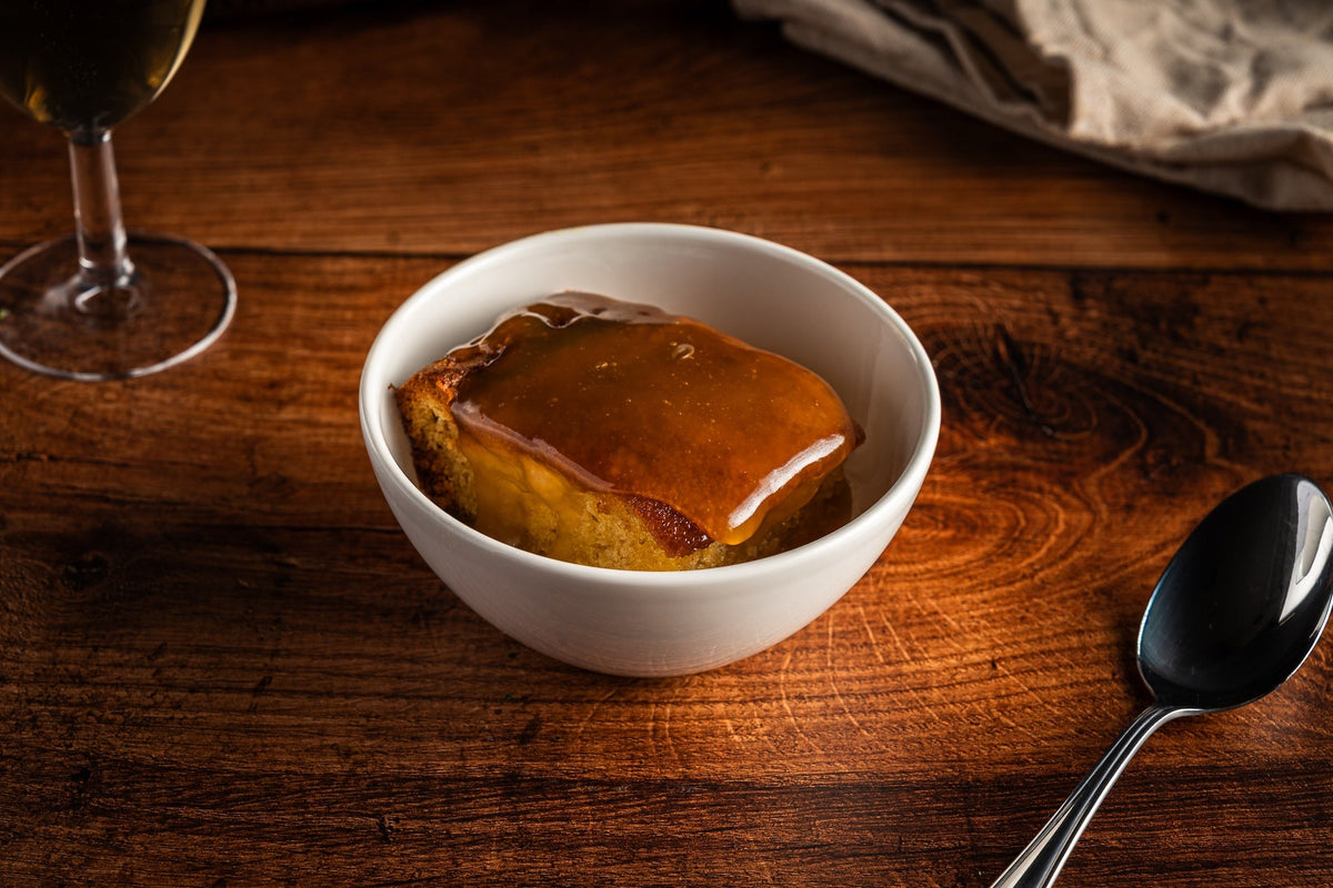 Light Lemon Curd Sponge Pudding
