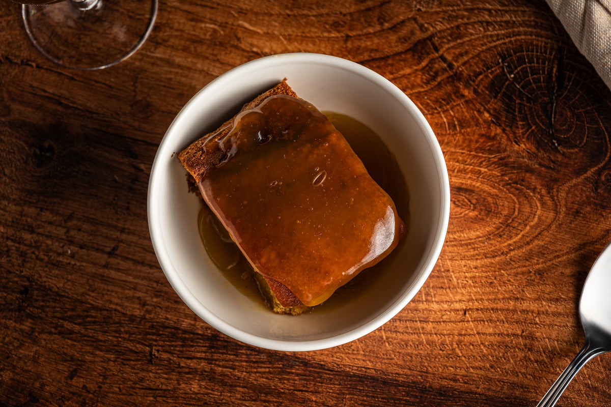Light Lemon Curd Sponge Pudding