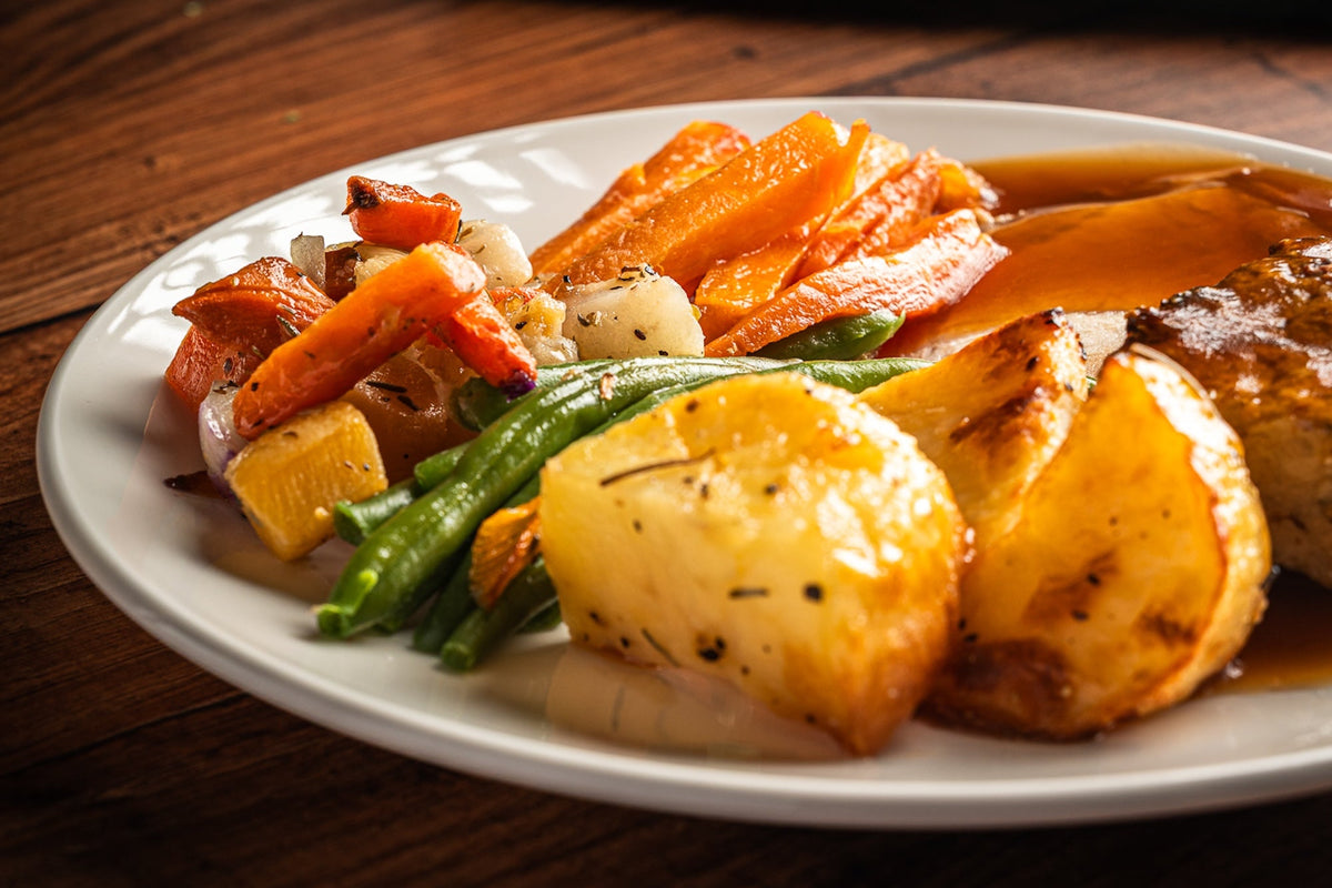Roast Pork with Sausagemeat Stuffing