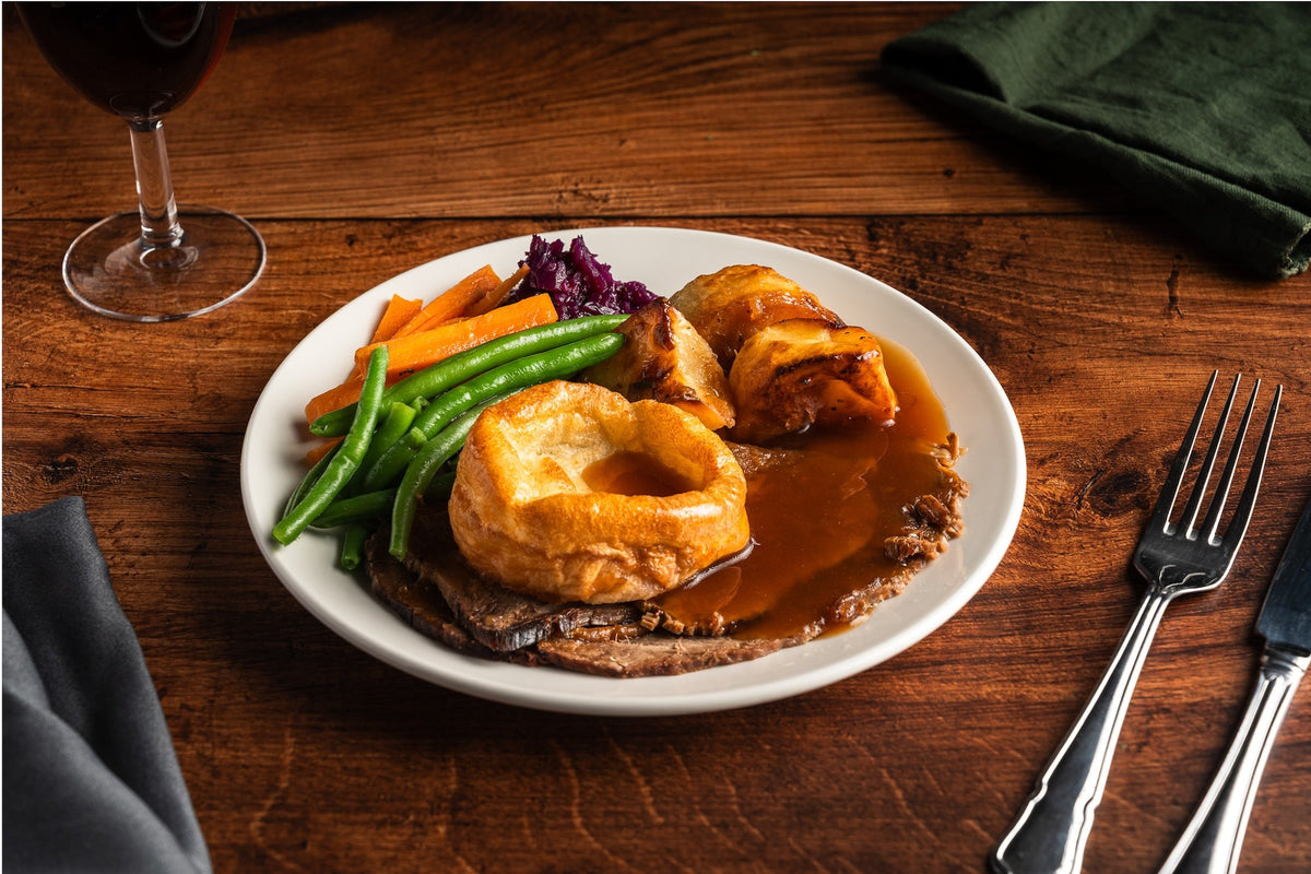 Roast Silverside Beef & Yorkshire Pudding
