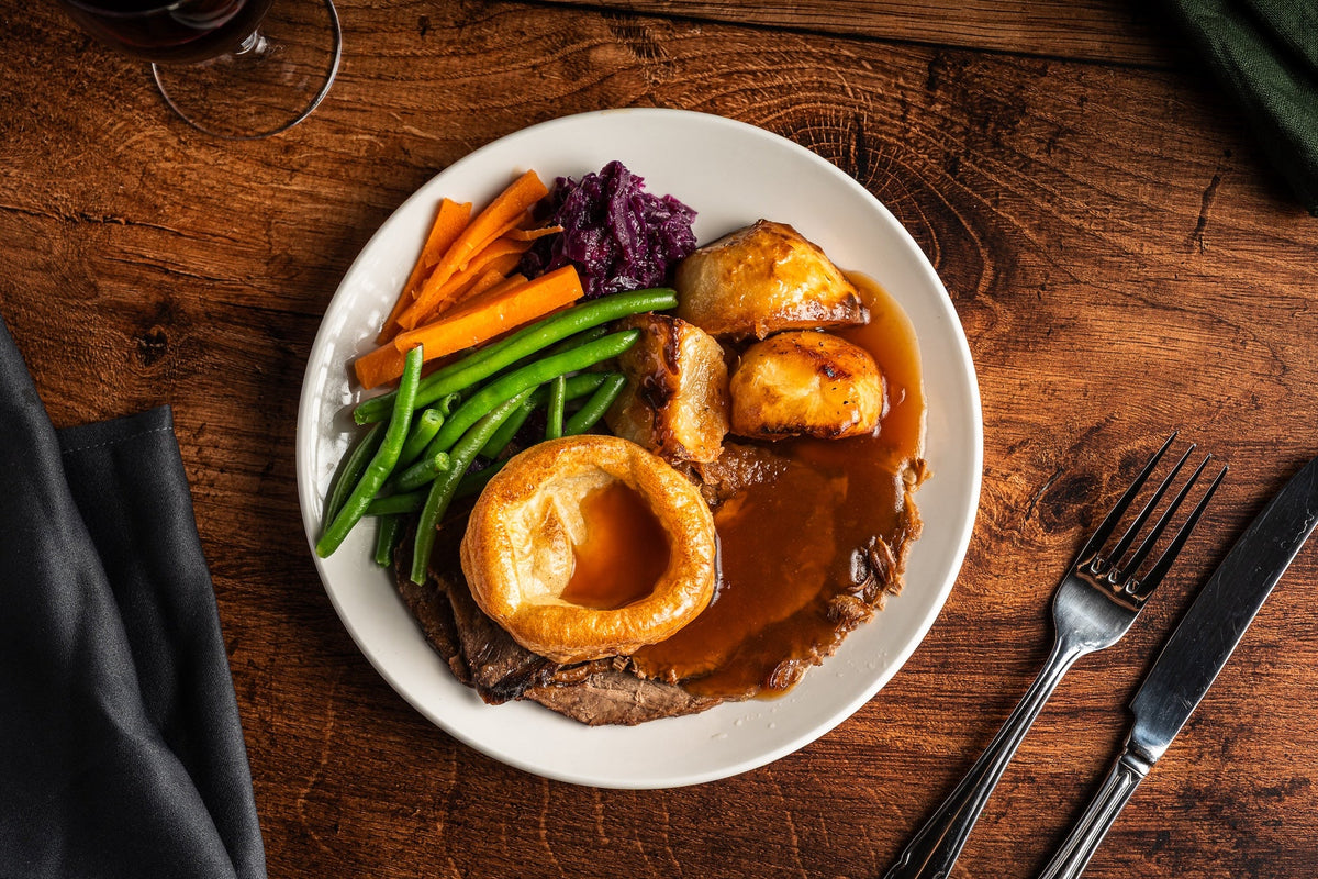 Roast Silverside Beef & Yorkshire Pudding