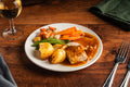 Traditional Roast Turkey with Stuffing