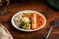 Salmon with Sweet & Sour Vegetables