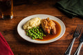Pork Sausages with Creamy Mash & Onion Gravy
