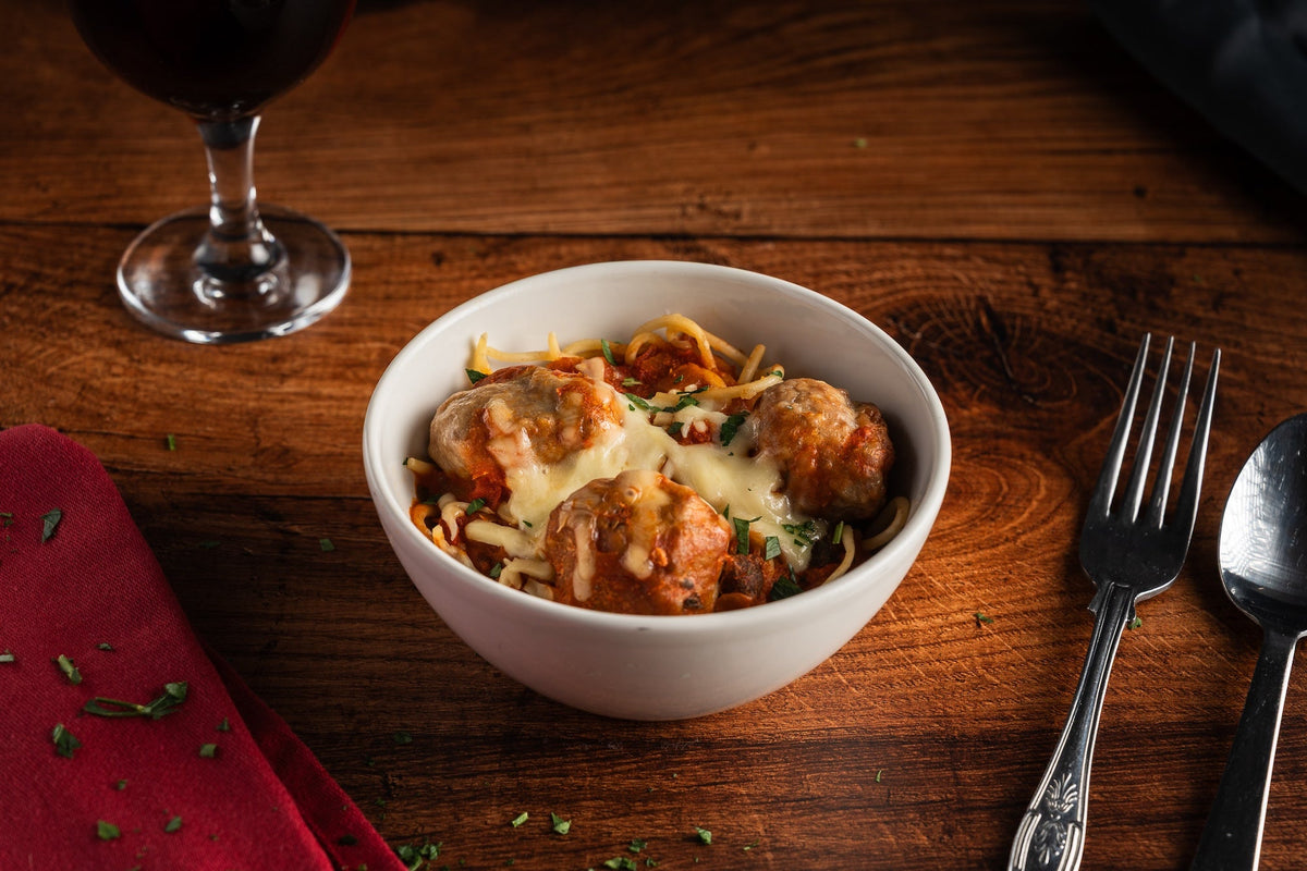 Italian Style Spaghetti & Meatballs