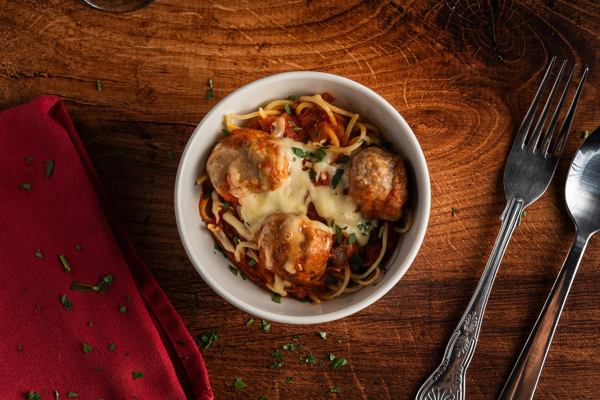 Italian Style Spaghetti & Meatballs