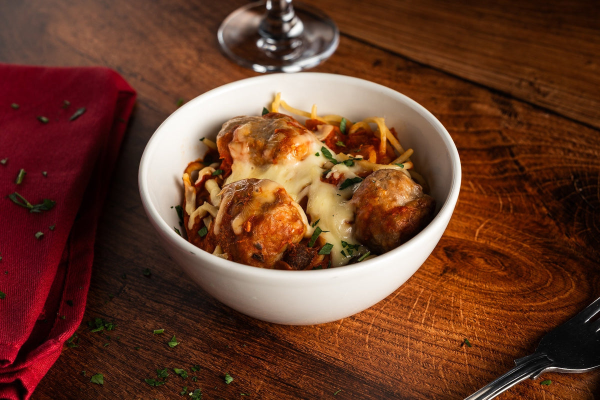 Italian Style Spaghetti & Meatballs