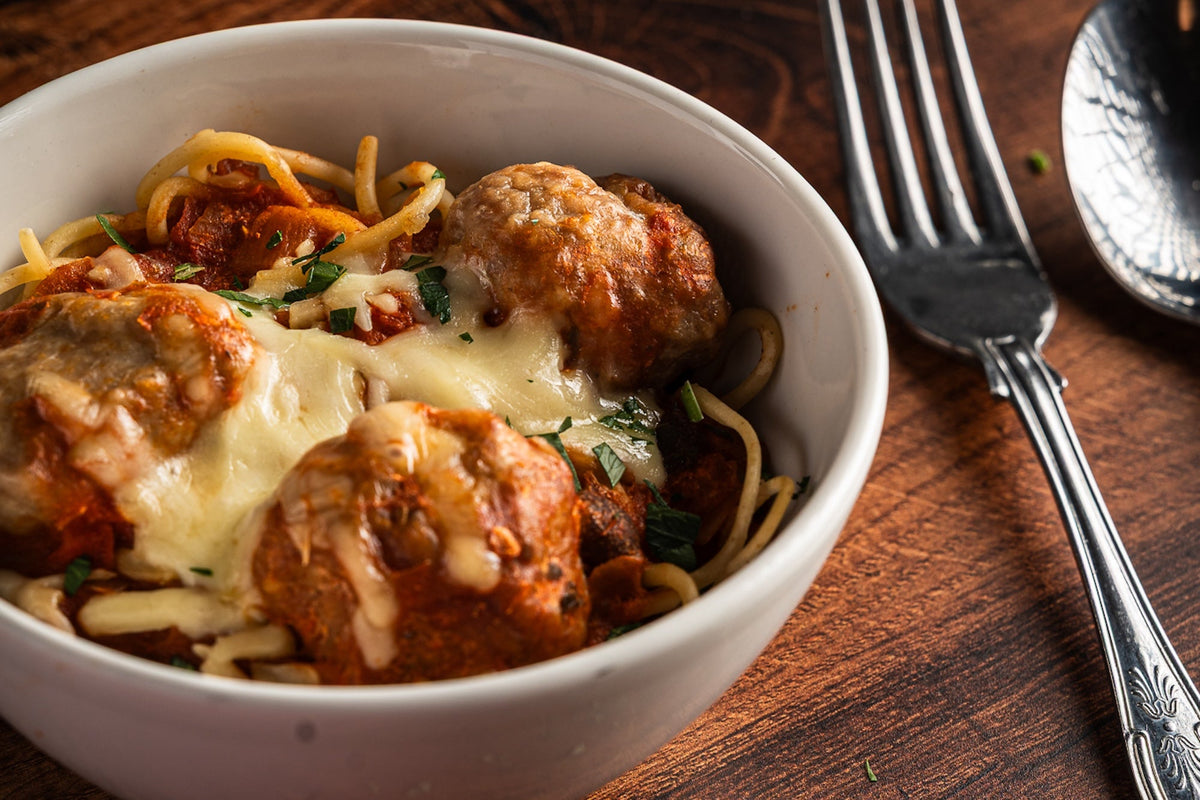 Italian Style Spaghetti & Meatballs